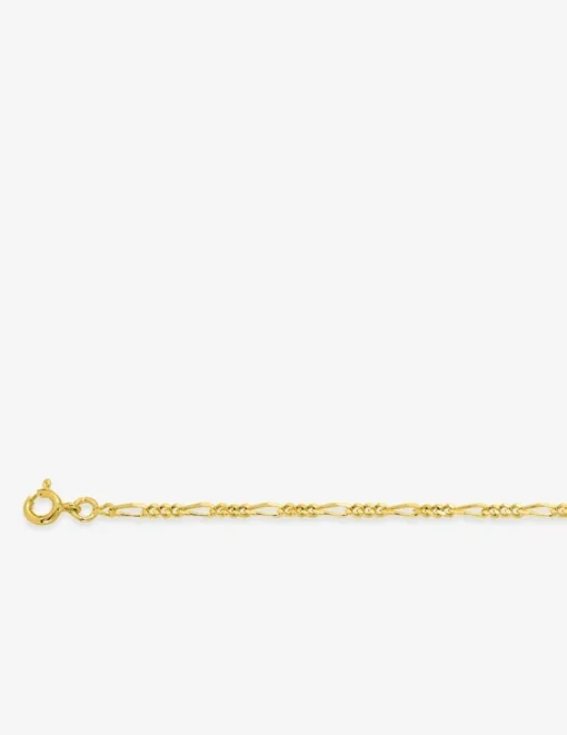 Bracelet Bracelet maille alternée 1+3 2 mm plaqué or SO OR