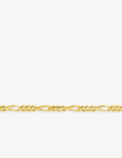 Bracelet Bracelet maille alternée 1+3 2 mm plaqué or SO OR