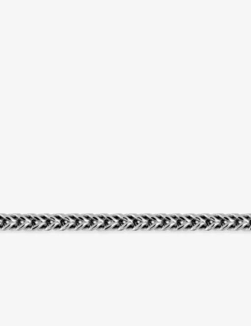 Bracelet Bracelet tressé acier gris bicolore maille fantaisie SO OR