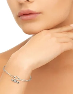 Bracelet breloque Argent 925‰ rhodié & oxydes de zirconium SO OR
