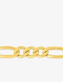 Bracelet Chaine en or 375 ‰ maille figaro SO OR