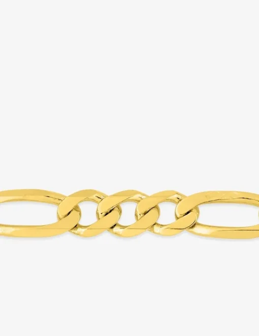 Bracelet Chaine en or 375 ‰ maille figaro SO OR