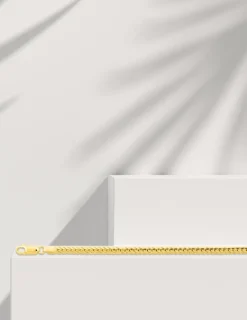 Bracelet Chaîne anglaise en or jaune 375 ‰ SO OR