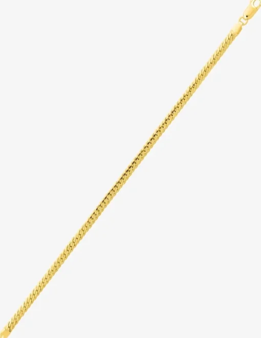 Bracelet Chaîne anglaise en or jaune 375 ‰ SO OR
