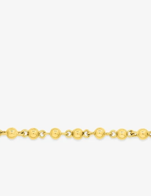 Bracelet Chaîne boules en or jaune 375 ‰ SO OR