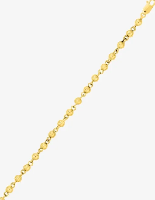 Bracelet Chaîne boules en or jaune 375 ‰ SO OR