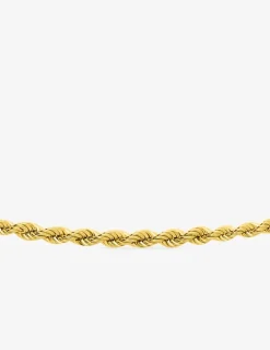 Bracelet Chaîne corde en or jaune 375 ‰ SO OR