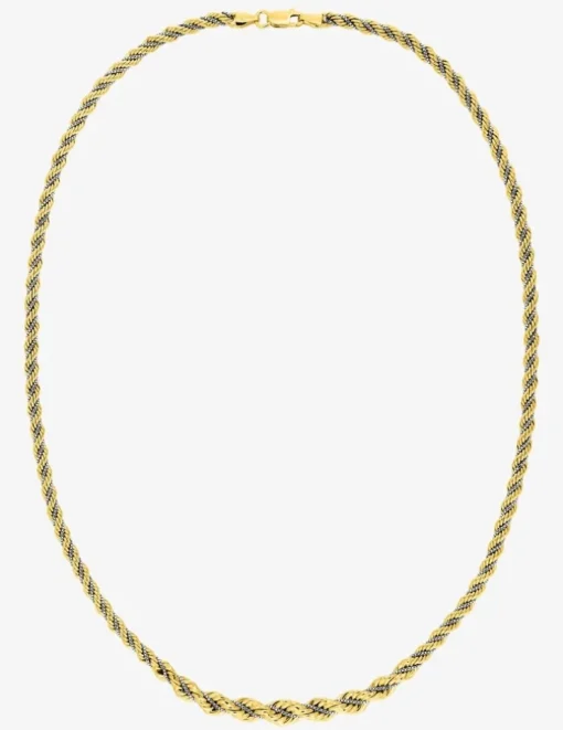 Bracelet Chaîne corde en or jaune 375 ‰ SO OR