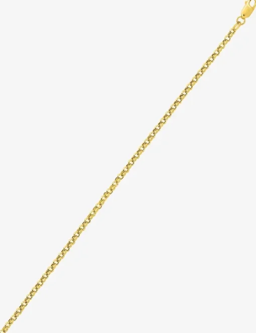 Bracelet Chaîne jaseron en or jaune 375 ‰ SO OR