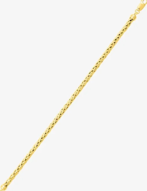 Bracelet Chaîne palmier en or jaune 375 ‰ SO OR