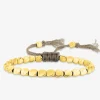 Bracelet cordon cuivre doré marron SO OR