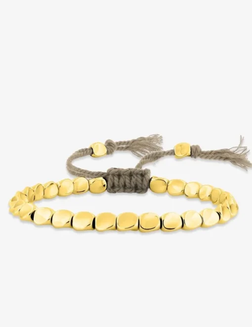 Bracelet cordon cuivre doré marron SO OR
