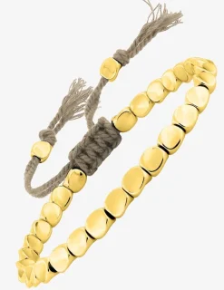 Bracelet cordon cuivre doré marron SO OR