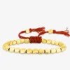Bracelet cordon cuivre doré rouge SO OR
