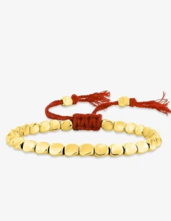 Bracelet cordon cuivre doré rouge SO OR