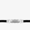 Bracelet cordon matière synthétique en acier SO OR