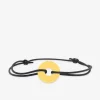 Bracelet cordon personnalisable homme plaqué or SO OR