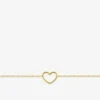 Bracelet cœur or jaune 375‰ SO OR