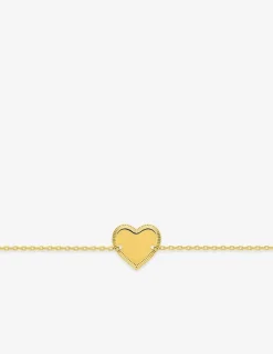 Bracelet cœur plaqué or SO OR