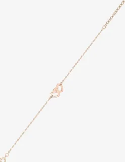 Bracelet cœurs entrelacés plaqué or rose SO OR