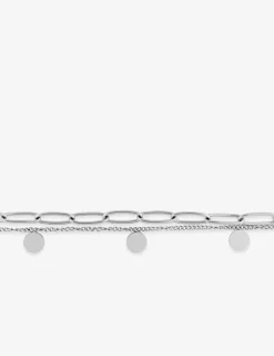 Bracelet deux rangs en acier SO OR