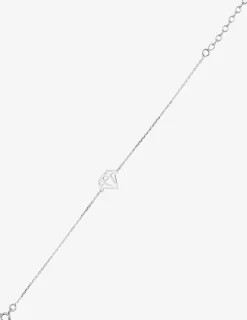 Bracelet diamant en argent 925‰ rhodié SO OR