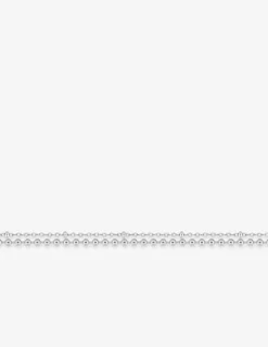 Bracelet double chaînes en acier gris, breloque cœur SO OR