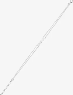 Bracelet double rang AMOUR argent 925‰ rhodié SO OR