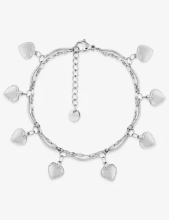 Bracelet double rangs en acier SO OR