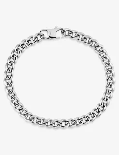 Bracelet en acier avec chaine gourmette SO OR