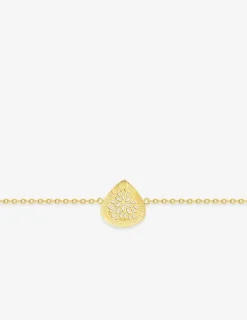 Bracelet en acier doré avec motif ajouré SO OR