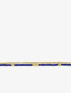 Bracelet en acier doré avec cristaux synthétiques SO OR