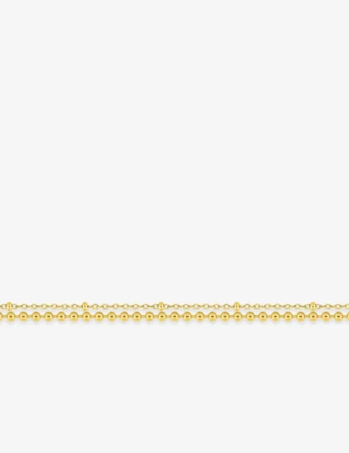 Bracelet en acier doré, breloque cœur SO OR