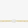 Bracelet en acier doré et pierre de lune SO OR