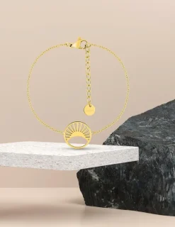 Bracelet en acier doré SO OR