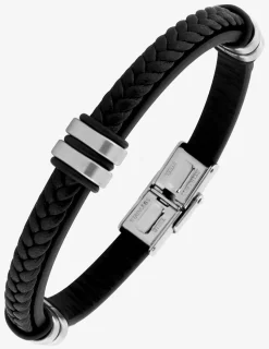 Bracelet en acier et autres matières SO OR