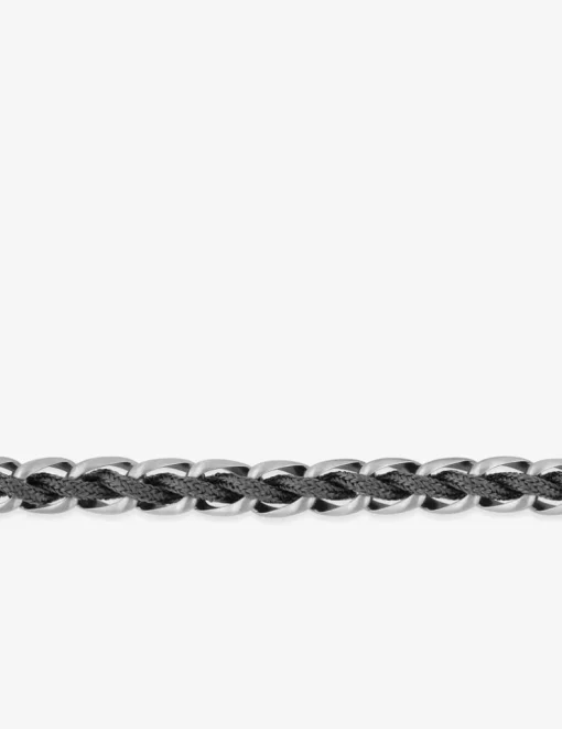 Bracelet en acier et matière synthétique SO OR