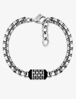 Bracelet en acier gris SO OR