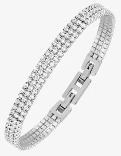 Bracelet en acier maille fantaisie SO OR