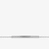 Bracelet en acier, oxydes de zirconium SO OR