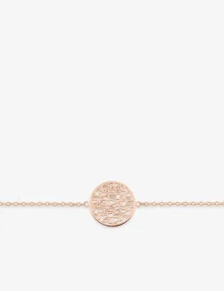 Bracelet en acier rose, motif arbre de vie SO OR