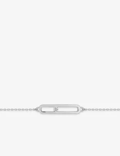 Bracelet en argent 925 ‰ rhodié et oxyde de zirconium SO OR