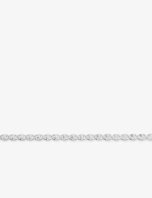 Bracelet en argent 925 ‰ rhodié maille marine SO OR