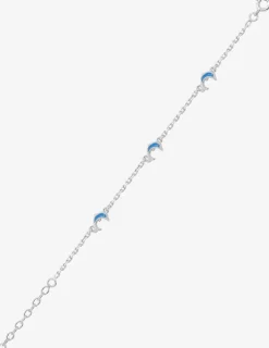 Bracelet en argent 925 ‰ rhodié, motifs dauphin SO OR