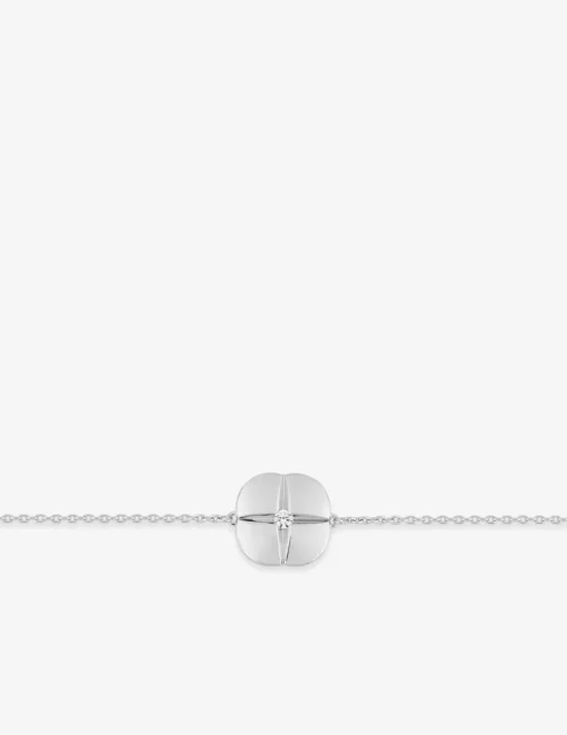 Bracelet en argent 925 ‰ rhodié et oxyde de zirconium SO OR