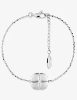 Bracelet en argent 925 ‰ rhodié et oxyde de zirconium SO OR