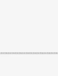 Bracelet en or blanc 375 ‰, diamants synthétiques 1,04 ct SO OR