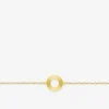 Bracelet en or jaune 375 ‰, motif rond SO OR
