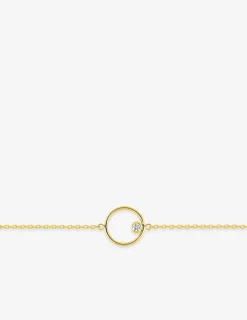 Bracelet en plaqué or et oxyde de zirconium SO OR