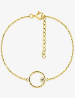 Bracelet en plaqué or et oxyde de zirconium SO OR